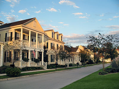 curb and house